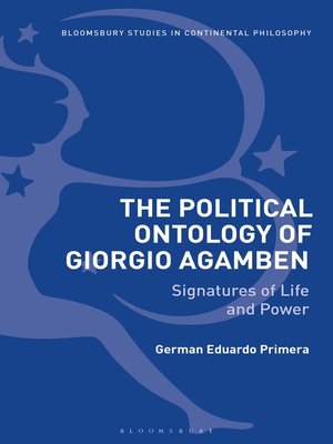 cover image of The Political Ontology of Giorgio Agamben
